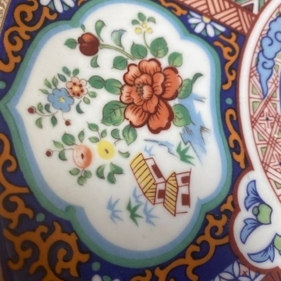 IMARI WARE JAPAN Vintage Decorative Gold Trim 10" Plate - Picture 10 of 13